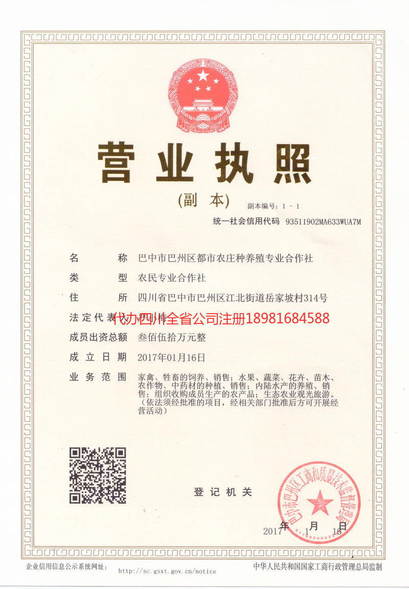 泰安泰安都市农庄种养殖专业合作社